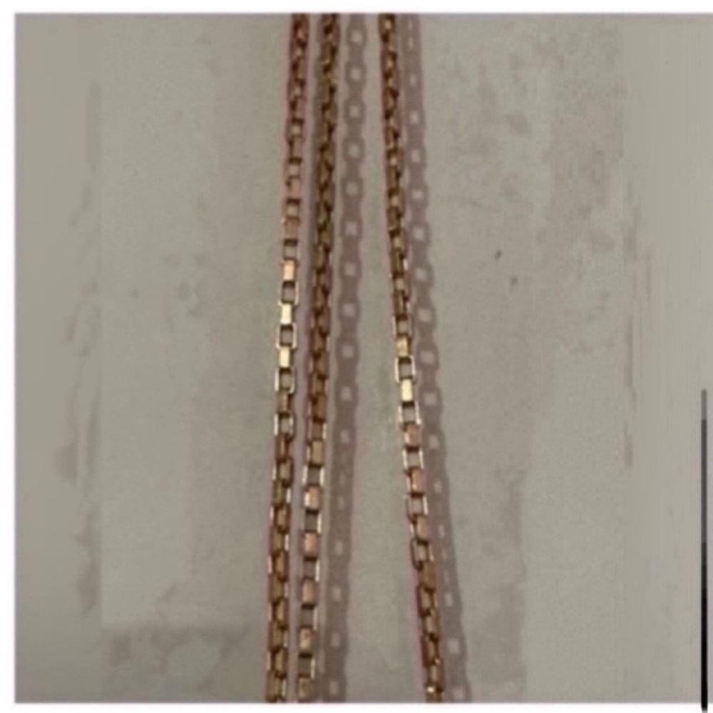 🔥2 FOR $30🔥MADEWELL DAISY LARIAT NECKLACE IN VINTAGE GOLD - Picture 15 of 15